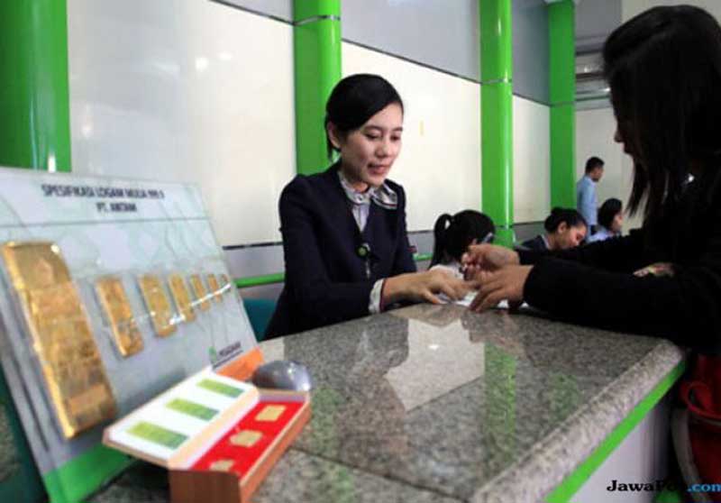 ILUSTRASI pelayanan di Pegadaian. (Dok. JawaPos.com)