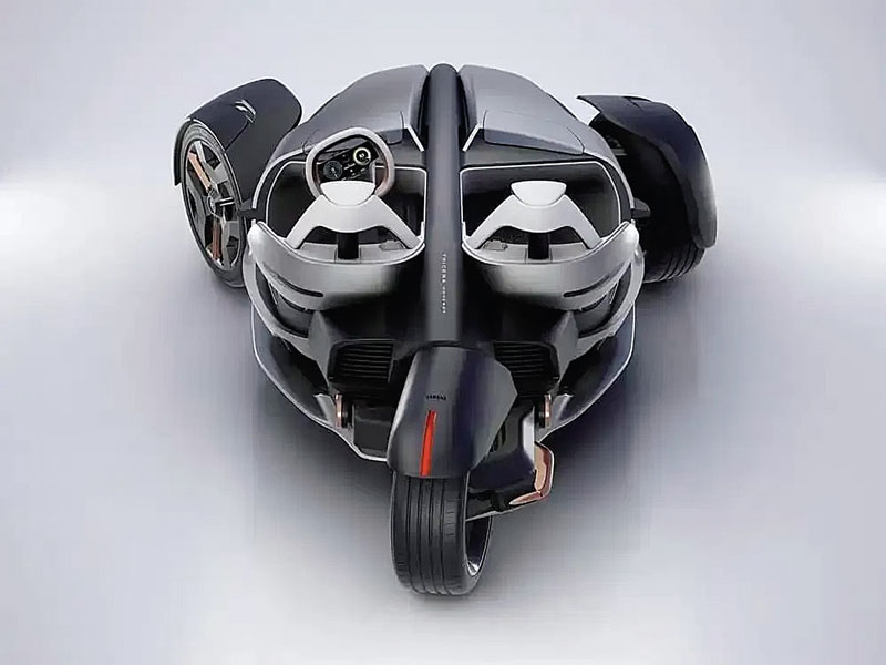 Motor listrik roda tiga baru dari Yamaha yang diberi nama Tricera.