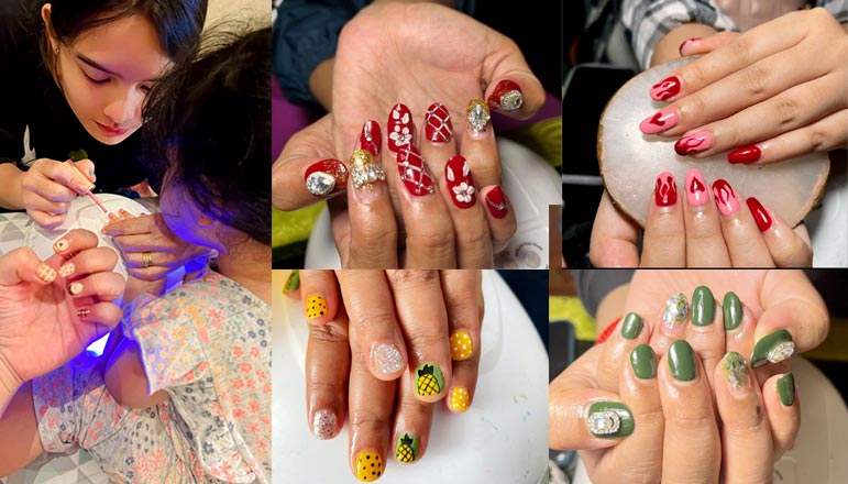Nail art warna-warni dengan berbagai motif dan jenis memang menjadi pilihan tepat bagi kamu yang berjiwa muda