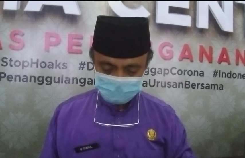 Juru Bicara Tim Gugus Tugas Percepatan Penanganan Covid-19 Kota Dumai dr Syaiful