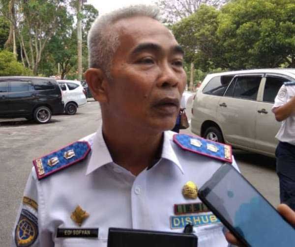 Kepala Bidang Manajemen dan Rekayasa Lalu Lintas Dishub Kota Pekanbaru Edi Sofyan.(DOK.Riaupos.co)
