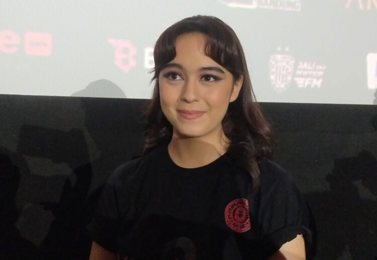 Yasamin Jasem mengatakan melakukan adegan romantis di film horor ternyata cukup menyulitkan.