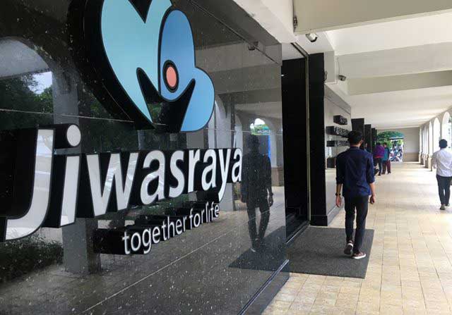 Kantor Jiwasraya di Jalan IR H. Juanda, Jakarta. (Dery Ridwansah/JawaPos.com)