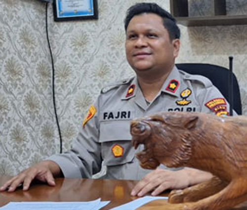 Kapolsek Tenayan Raya Kompol Ryan Fajri