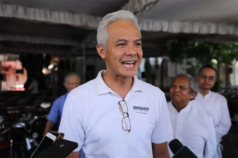 Gubernur Jawa Tengah (Jateng) Ganjar Pranowo.