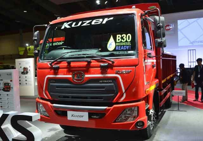 Truk Kuzer yang ikut dipamerkan di GIICOMVEC 2020 (EKO PUTRA/JAWAPOS.COM)