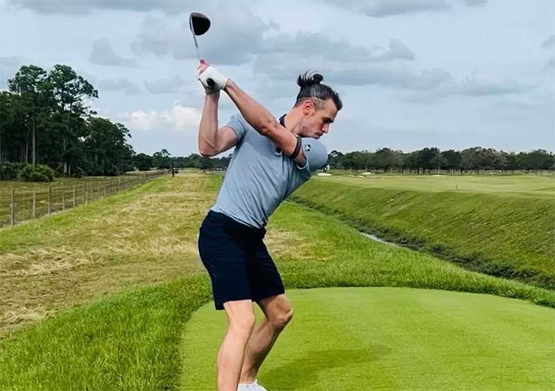 Gareth Bale kini menekuni olahraga golf.