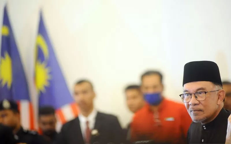 Perdana Menteri Malaysia Anwar Ibrahim.