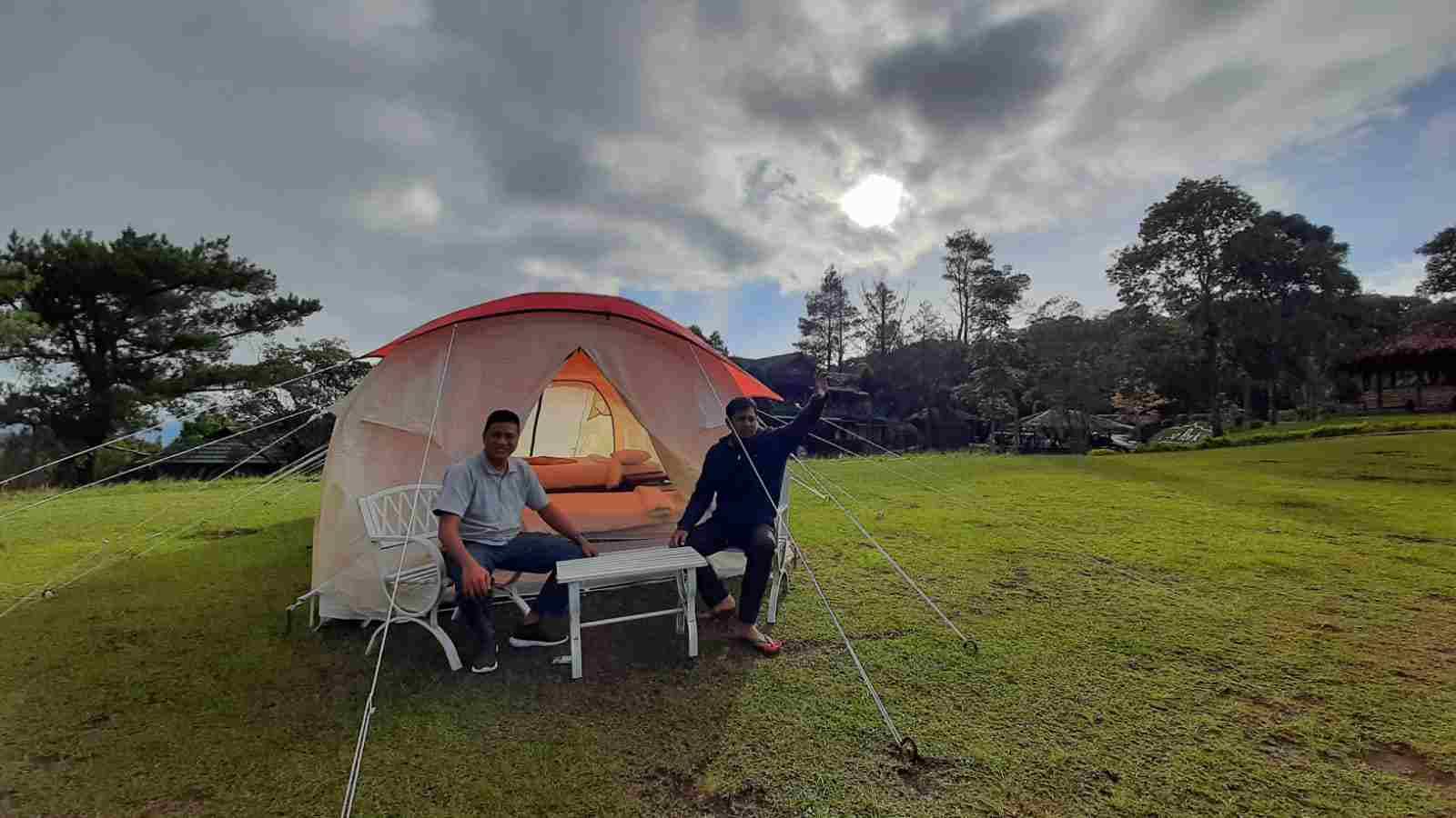Salah satu spot destinasi wisata di Lawang Adventure Park, Matur, Kabupaten Agam, Sumbar.