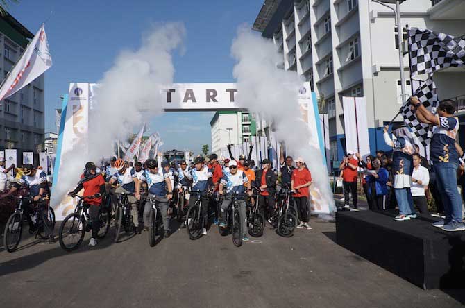 Grand Batang City atau lebih dikenal dengan Kawasan Industri Terpadu Batang (KITB) merayakan HUT kedua tahun ini.
