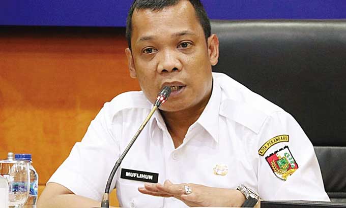 Penjabat (Pj) Wali Kota (Wako) Pekanbaru Muflihun SSTP MAP
