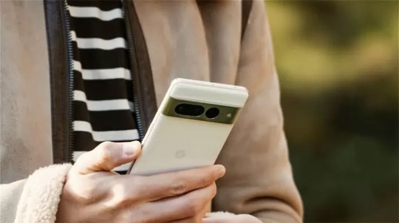 Tampilan HP Google Pixel 6a 2023.