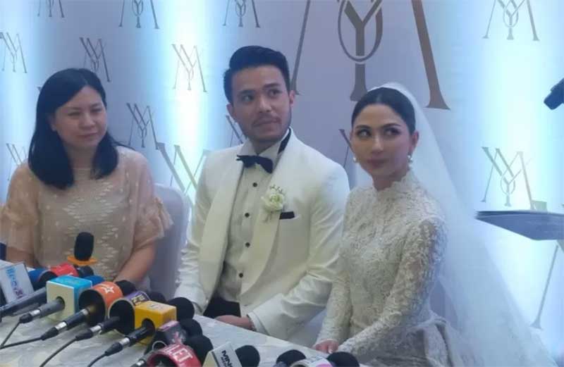 Yakup Hasibuan-Jessica Mila resmi menjadi suami-istri.