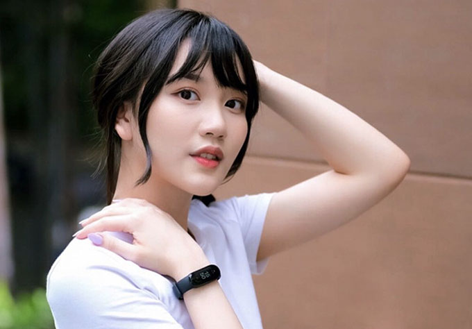 Member JKT48 Marsha Lenathea.