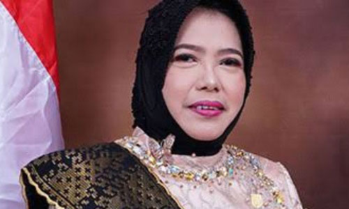 Anggota DPRD Kota Pekanbaru Roem Diani Dewi