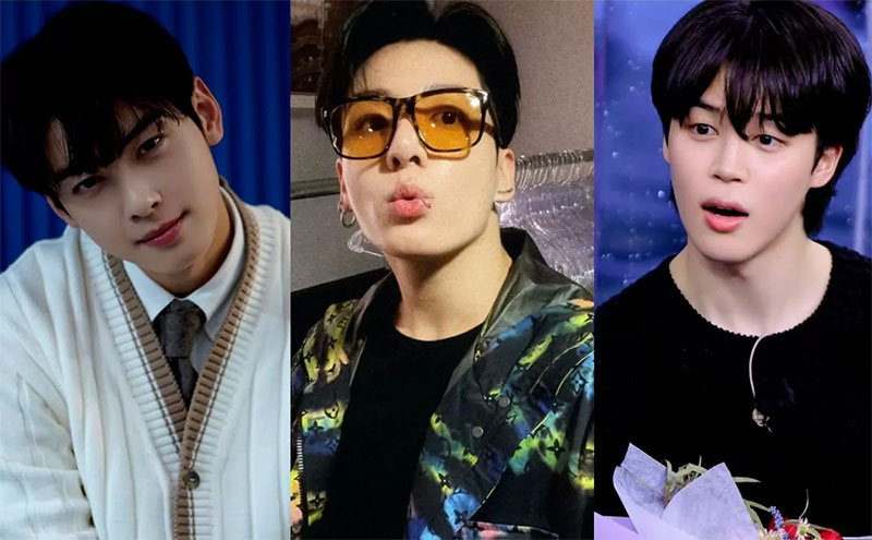 Cha Eunwoo, Jungkook dan Jimin BTS tempati posisi teratas brand reputasi bulan ini.Â 