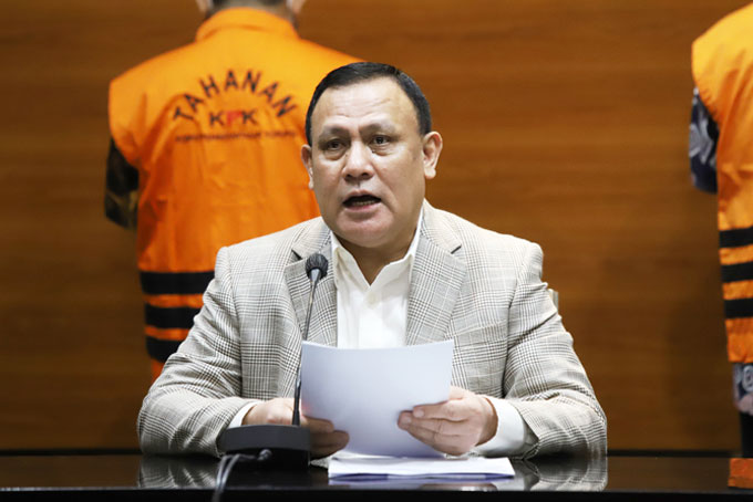Ketua KPK Firli Bahuri.