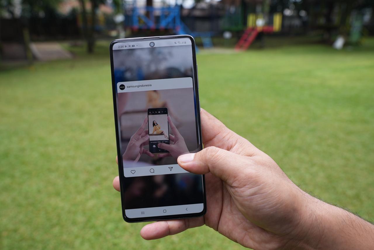 Samsung Galaxy A71.(IST)