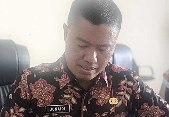 Kepala Dinas Perhubungan Kabupaten Siak Junaidi SE MM.