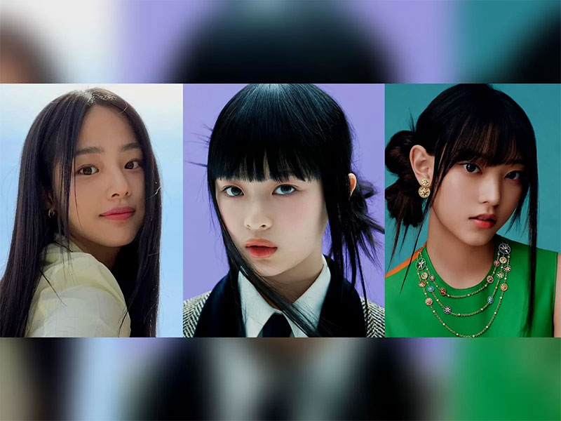Ketiga member NewJeans menjadi idol member girl group terpopuler, bulan ini.