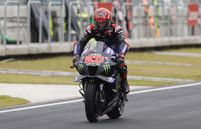 Fabio Quartararo memenangi balapan GP Catalunya.