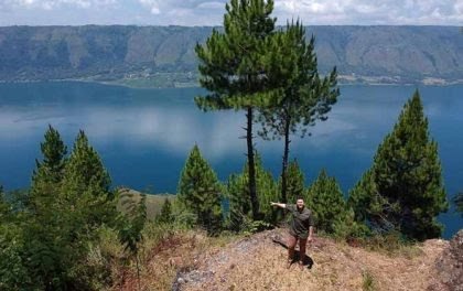 The Kaldera Nomadic Escape di kawasan danau Toba.(JPG)