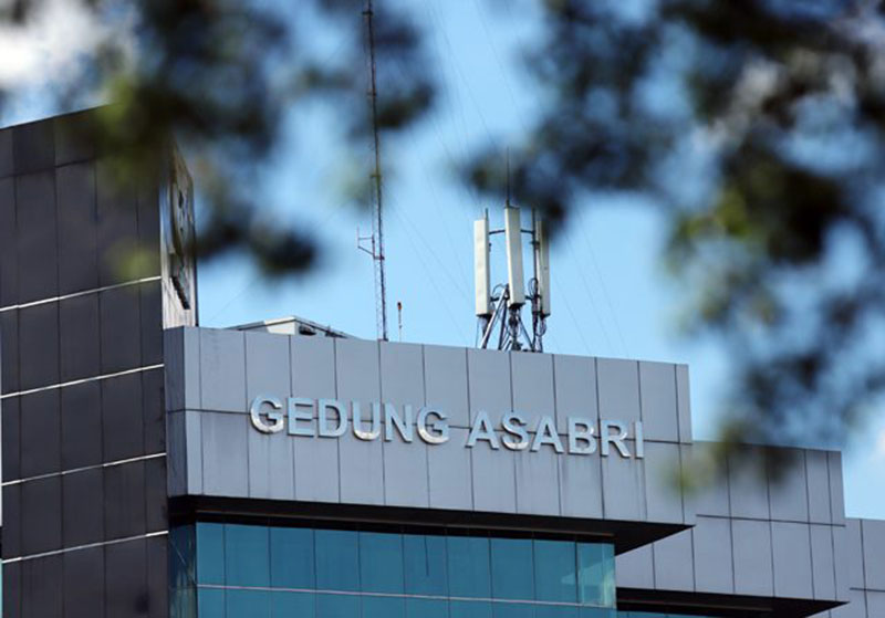 Gedung ASABRI. (DERY RIDWANSAH/JAWAPOS.COM)