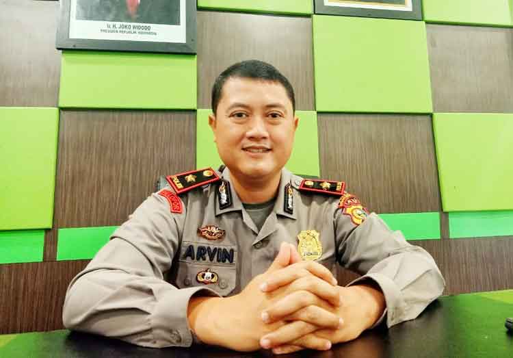 Kapolsek Mandau Kompol Arvin Hariyadi SIK. (PANJI/RIAUPOS.CO)