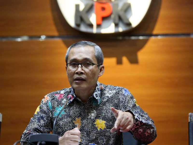 Wakil Ketua KPK Alexander Marwata mengharapkan Melchias Mekeng segera penuhi panggilan penyidik KPK (Miftahul Hayat/Jawa Pos)