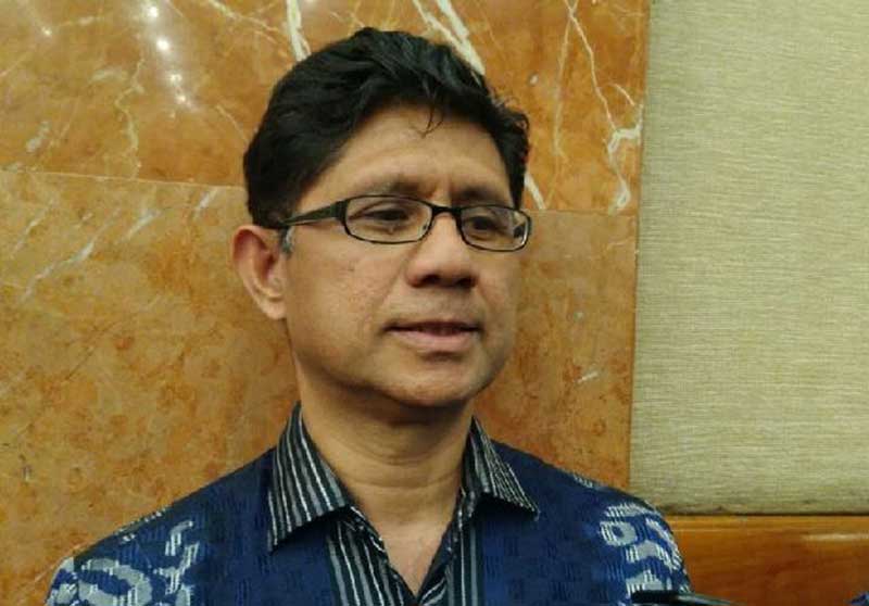 Wakil Ketua Komisi Pemberantasan Korupsi (KPK) Laode M. Syarif adalah nama kedua pimpinan lembaga antirasuah yang gagal maju ke tahapan selanjutnya dalam tes seleksi calon pimpinan KPK periode 2019-2023. (Dery/JawaPos.com)