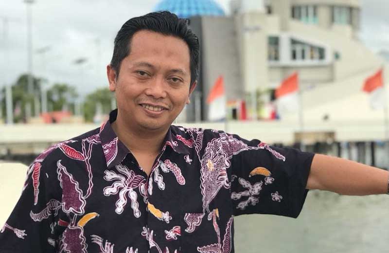 Anggota KPU Riau Divisi Sosialisasi, Nugroho Notosusanto SIP MS.