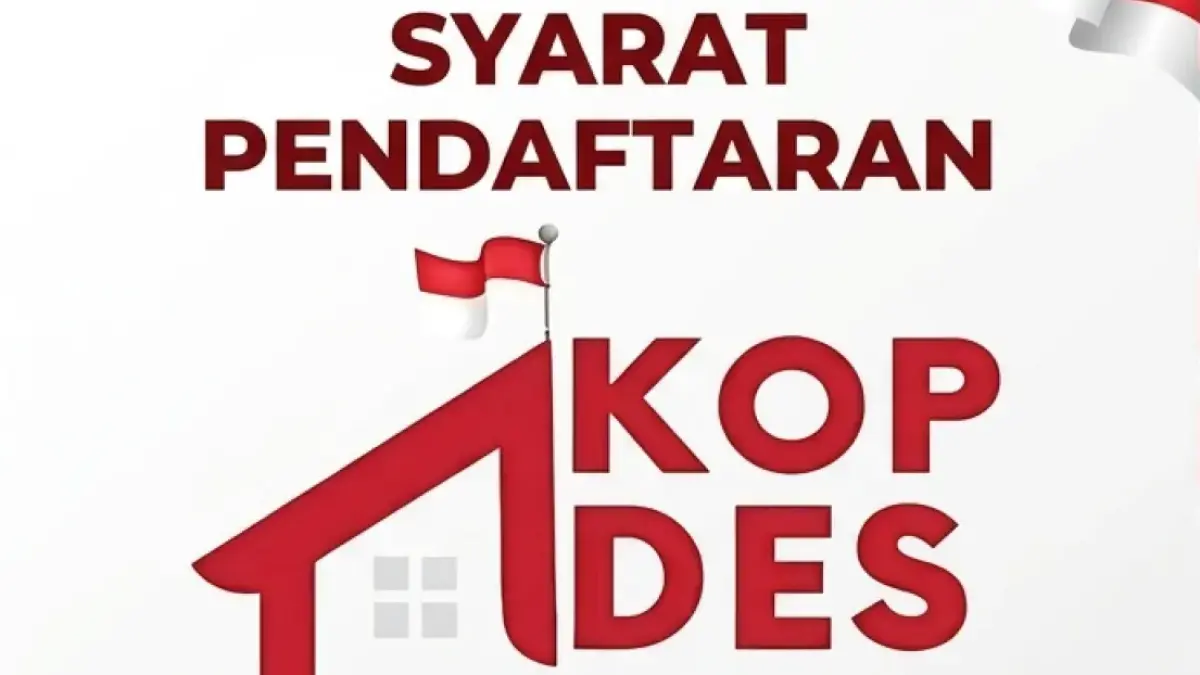 Syarat pendaftaran manajer Kopdes Merah Putih.