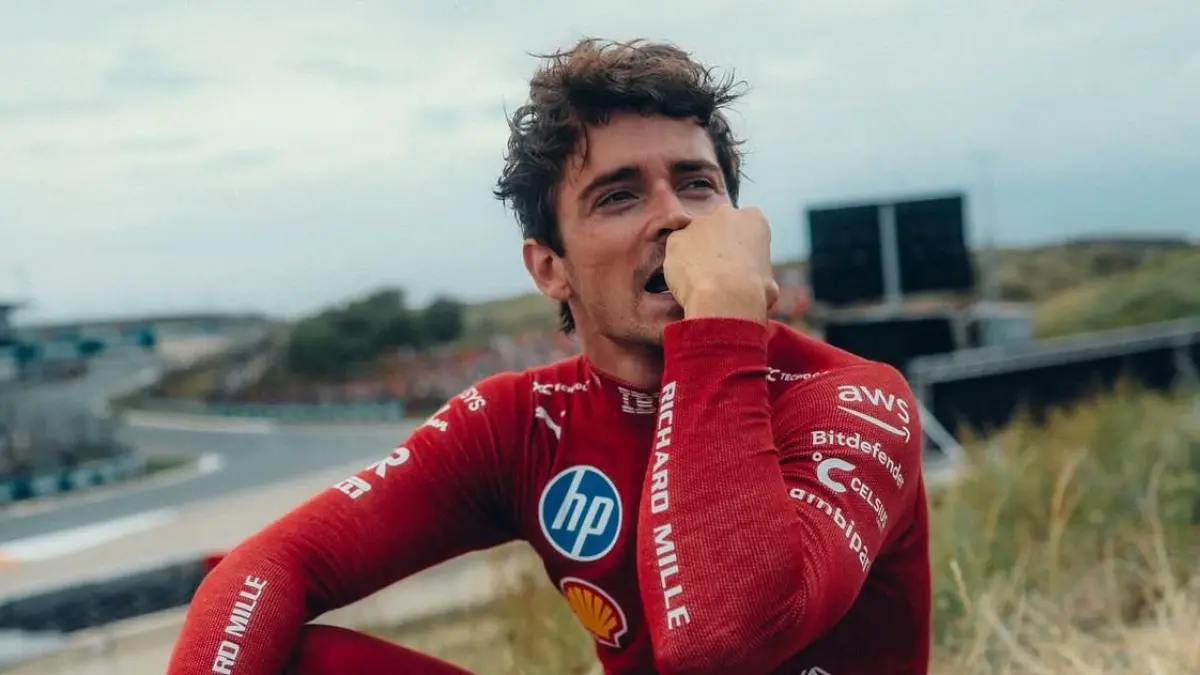 Charles Leclerc. (Instagram @Charles_leclerc).