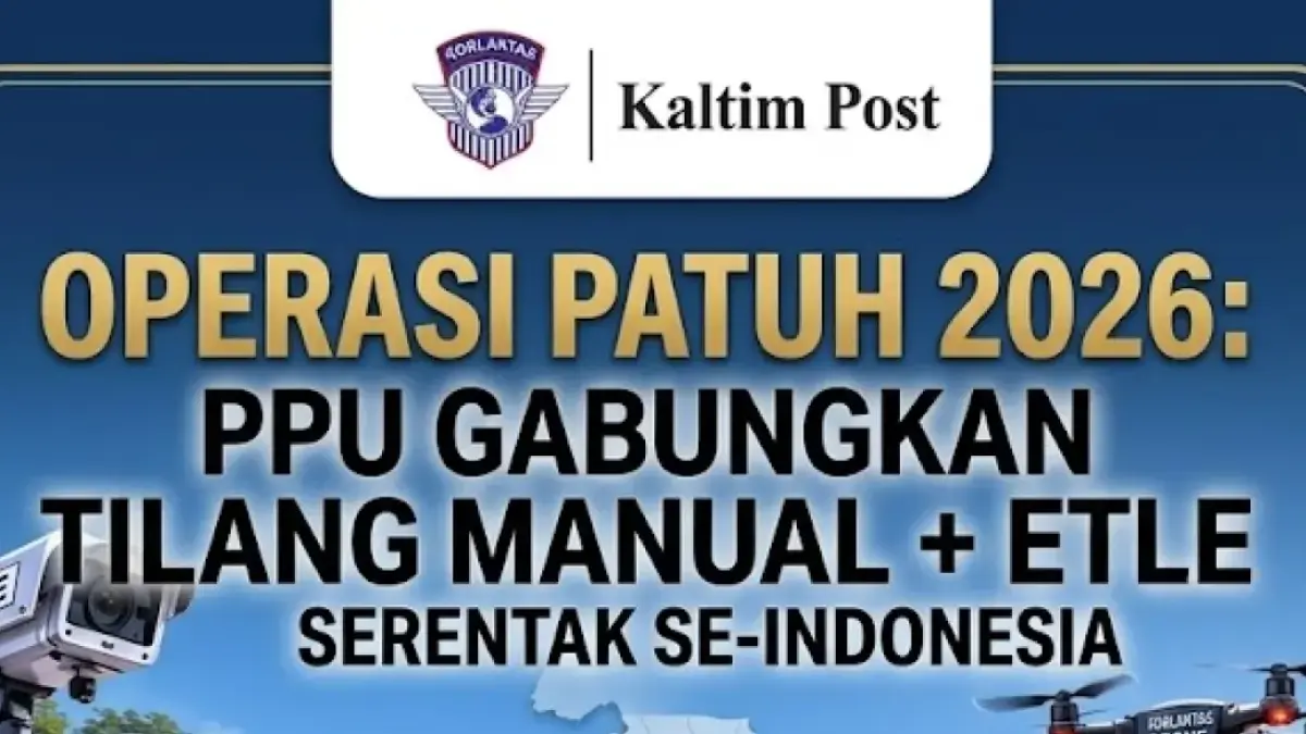 Ilustrasi cakupan Operasi Patuh 8-22 Juni 2026.(generate ai)