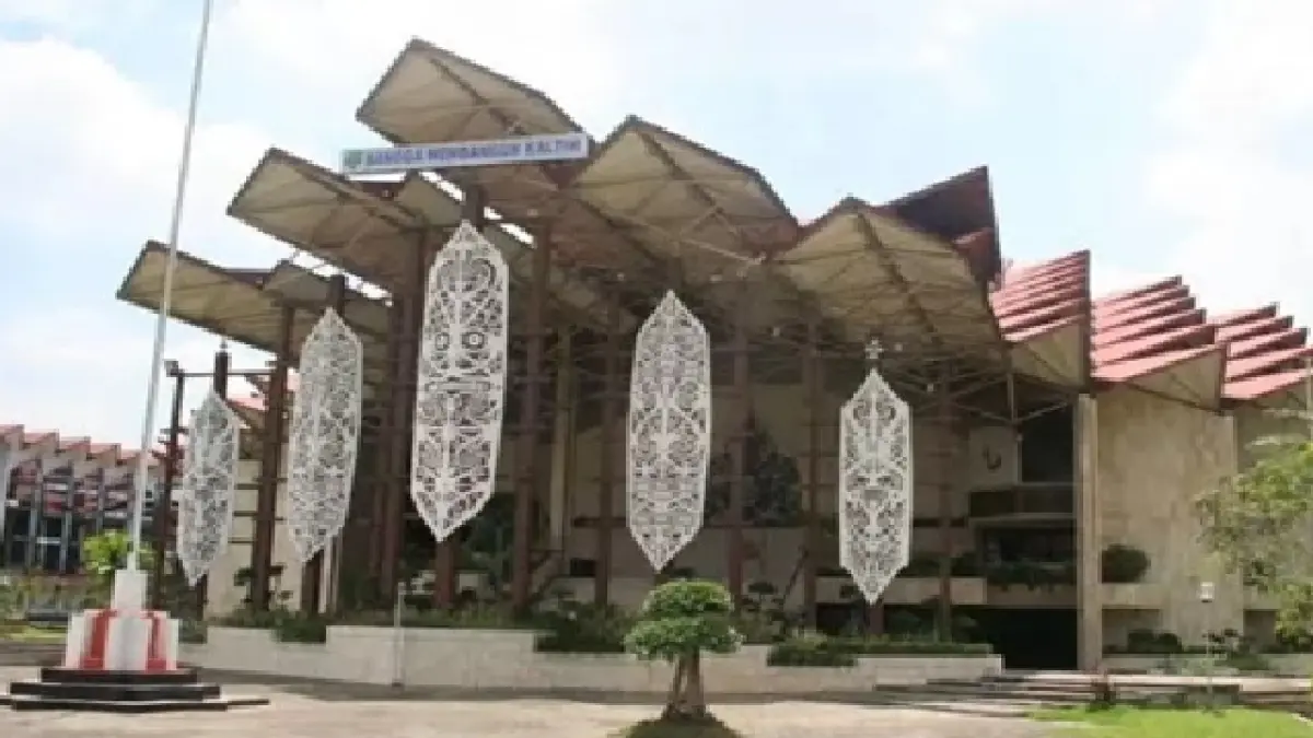 Ilustrasi Gedung DPRD Kaltim.