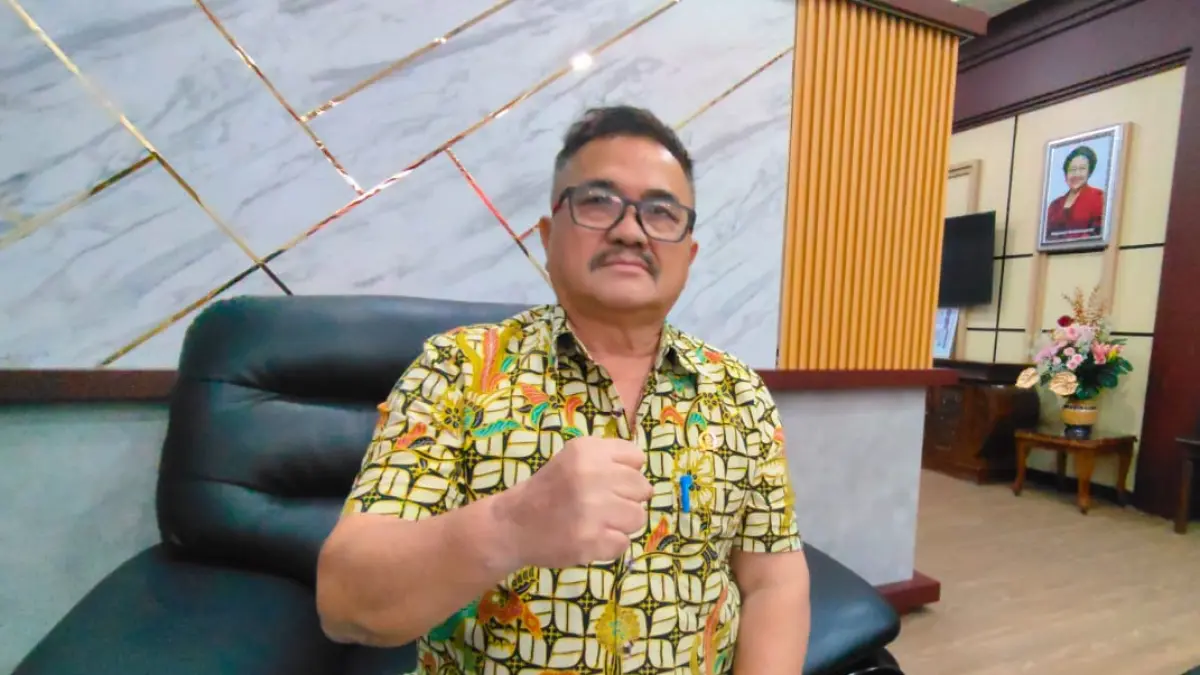 Ketua DPRD Provinsi Kalimantan Barat, Aloysius.