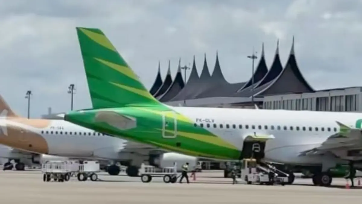 Bandara Internasional Minangkabau (BIM) Sumatera Barat.