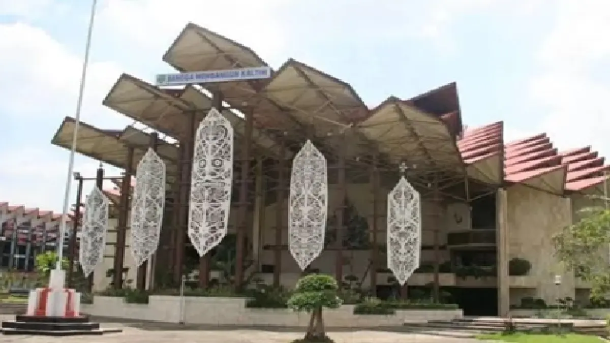 Ilustrasi Gedung DPRD Kaltim.