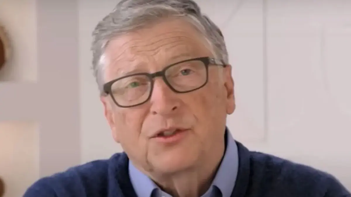 Arsip - Tangkapan layar Bill Gates dalam video tentang bukunya "How to Prevent the Next Pandemic".