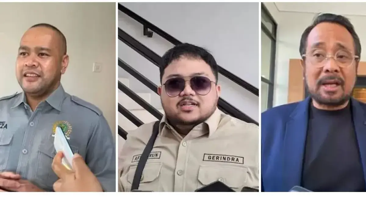 ​Wakil Ketua Fraksi Gerindra DPRD Kaltim, Akhmed Reza Fachlevi, Anggota Fraksi Gerindra DPRD Kaltim, Andi M. Afif Rayhan Harun, Anggota Fraksi Gerindra DPRD Kaltim, Sabaruddin Panrecalle.