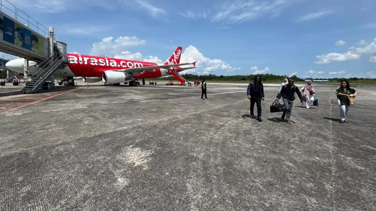 Bandara Juwata Tarakan terus berupaya mengejar rute internasional. (ELIAZAR/RADAR TARAKAN)