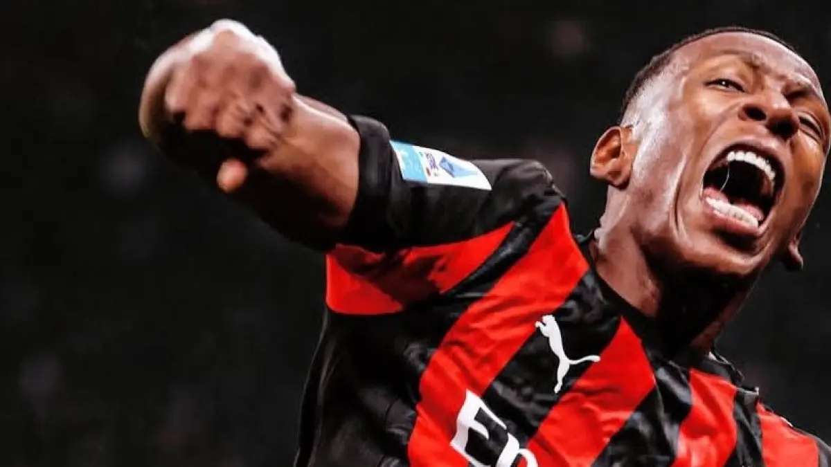 Pervis Estupinan, sayap kiri AC Milan yang kemungkinan besar akan dilepas klub akhir musim ini. (Istimewa) 