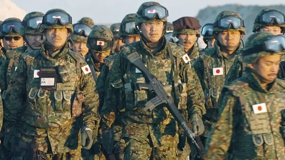 Ilustrasi Tentara Jepang, SDF.