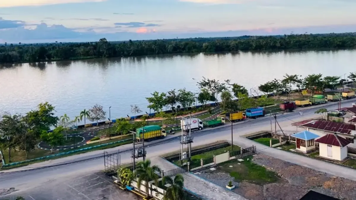 SAlah watu sudut wajah Tanjung Selor. (FAISAL/HRK)