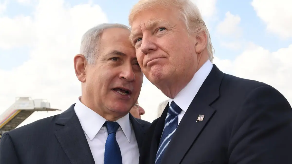 Netanyahu dan Trump.