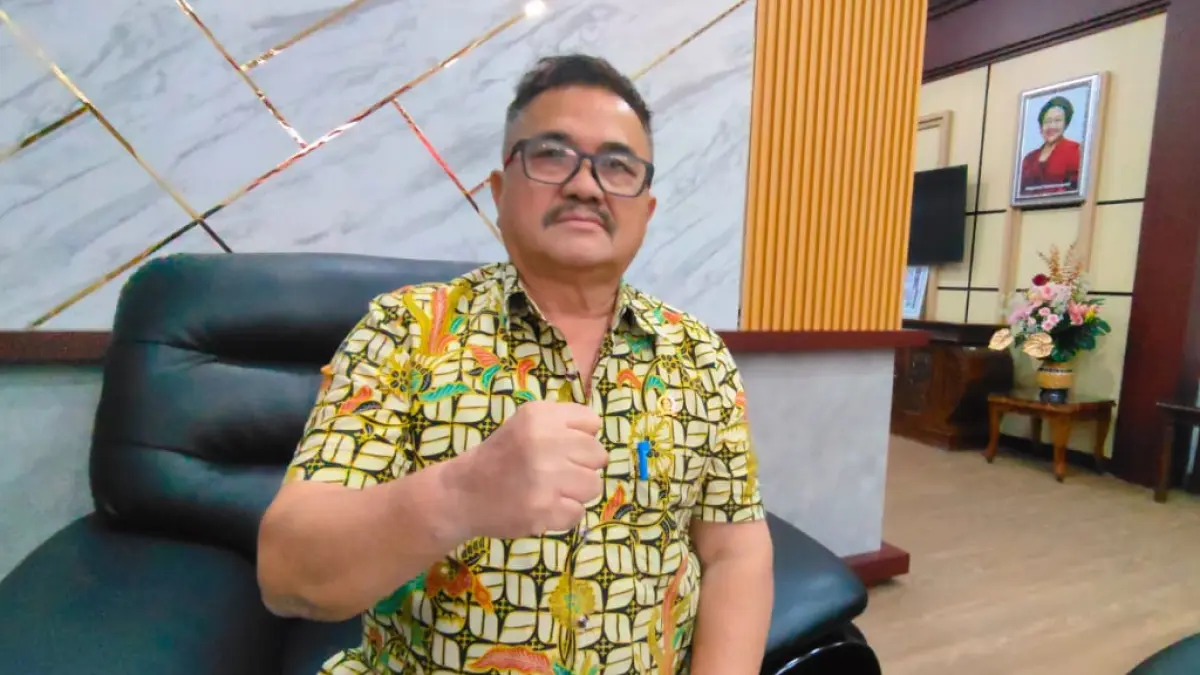 Ketua DPRD Provinsi Kalimantan Barat, Aloysius. (DOK PONTIANAK POST)