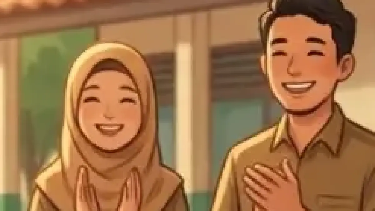 Ilustrasi guru penerima TPG. (Gemini AI)