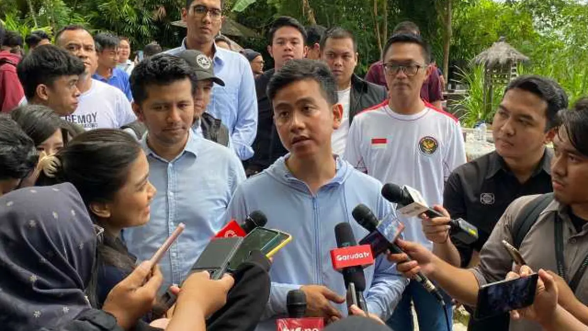Gibran Rakabuming Raka saat masih cawapres. (Foto : Erik Alfian/Prokal.co)
