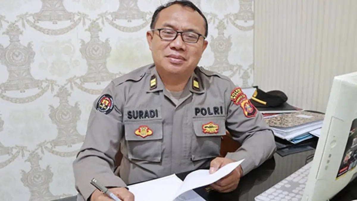 Kasi Humas Polres Berau, AKP Suradi. (BERAU POST)