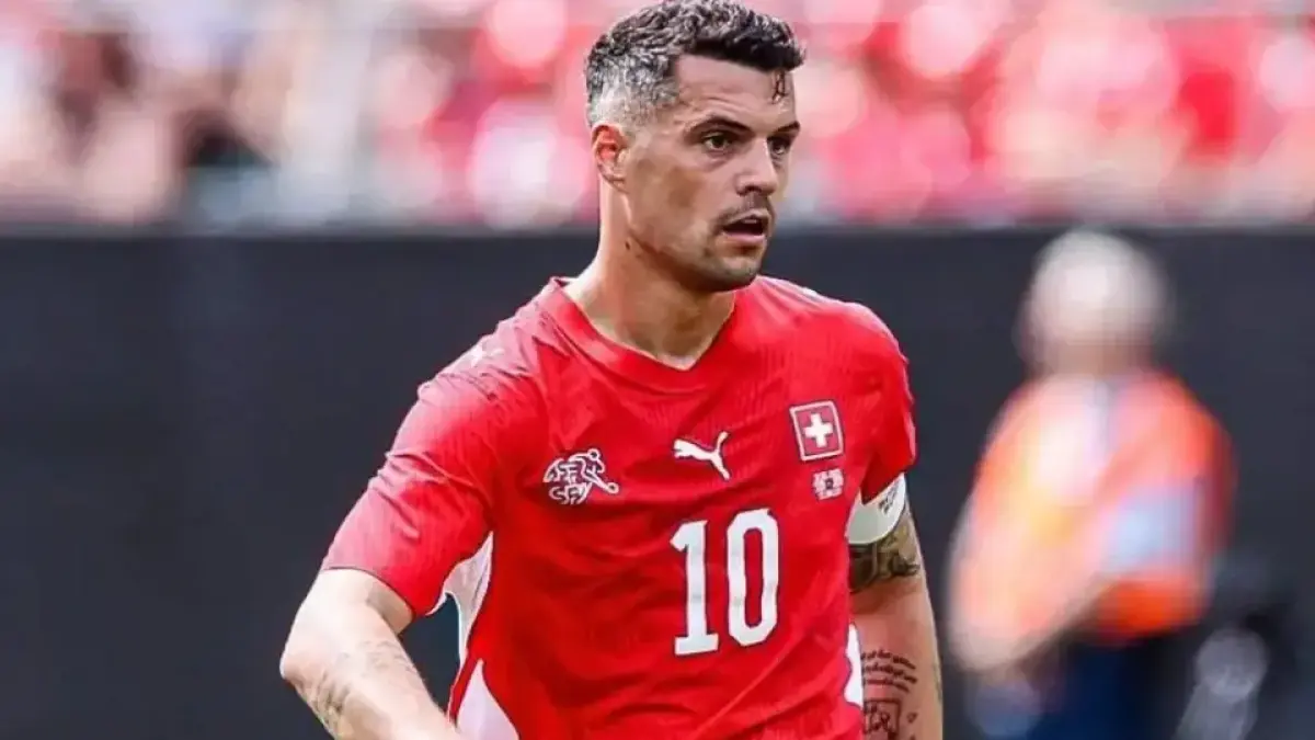 Granit Xhaka memimpin Swiss menghadapi Argentina.